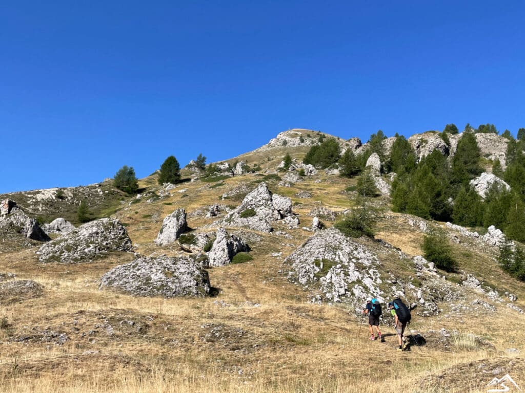Sommet du Palastre en vue